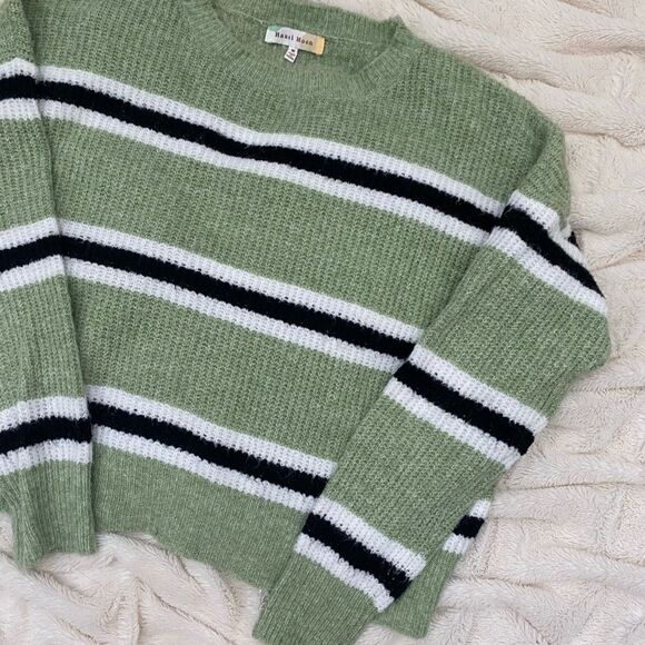 NWOT Hazel Moon striped sweater - Picture 3 of 4